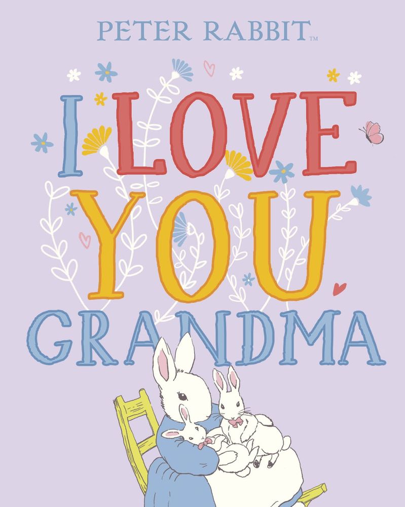 Peter Rabbit I Love You Grandma book cover