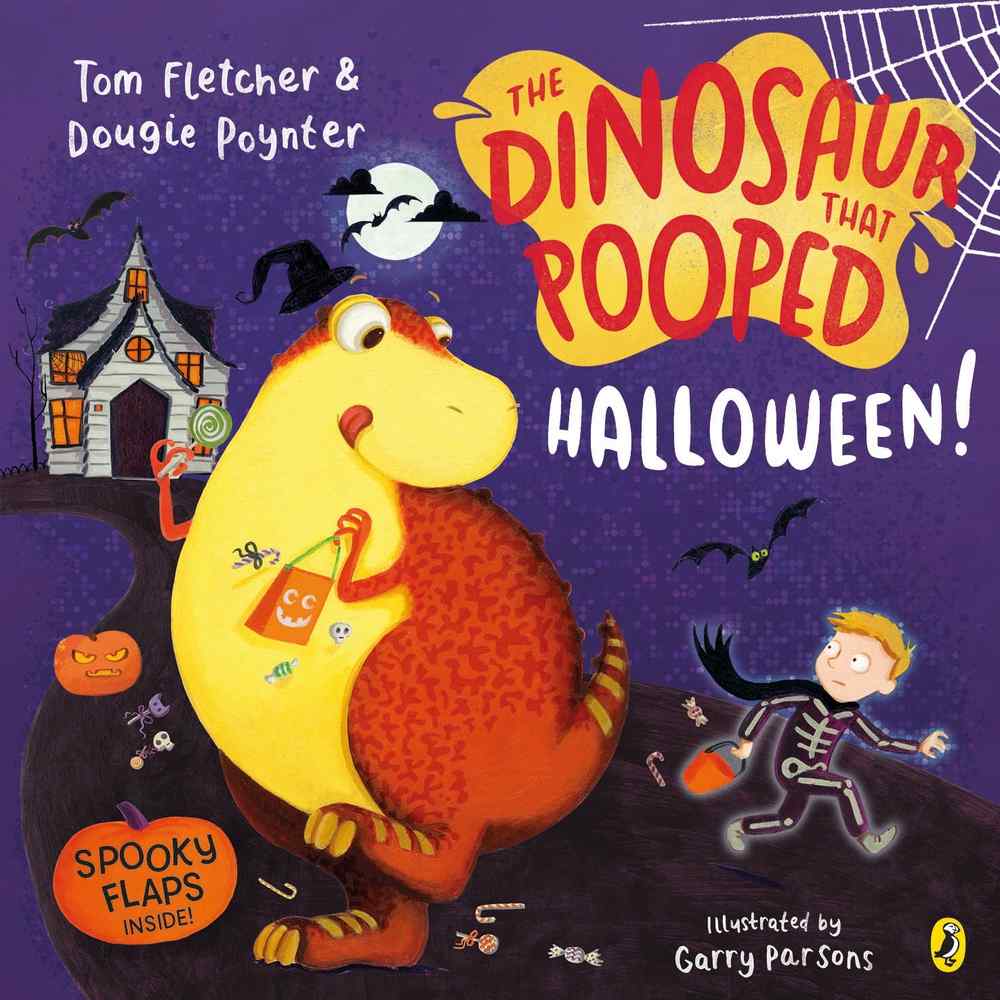 The Dinosaur that Pooped Halloween! book cover