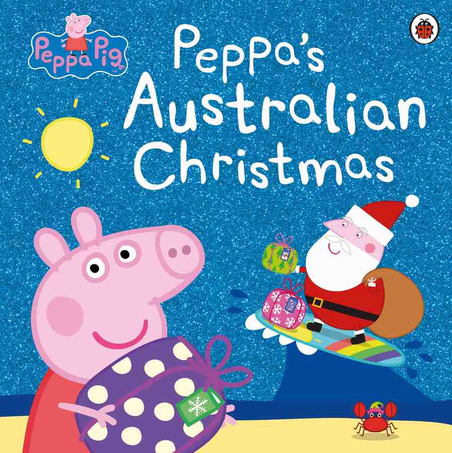 Peppa's Australian Christmas book cover