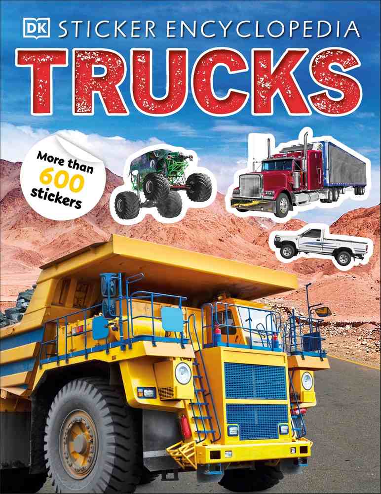 Sticker Encyclopedia Trucks book cover