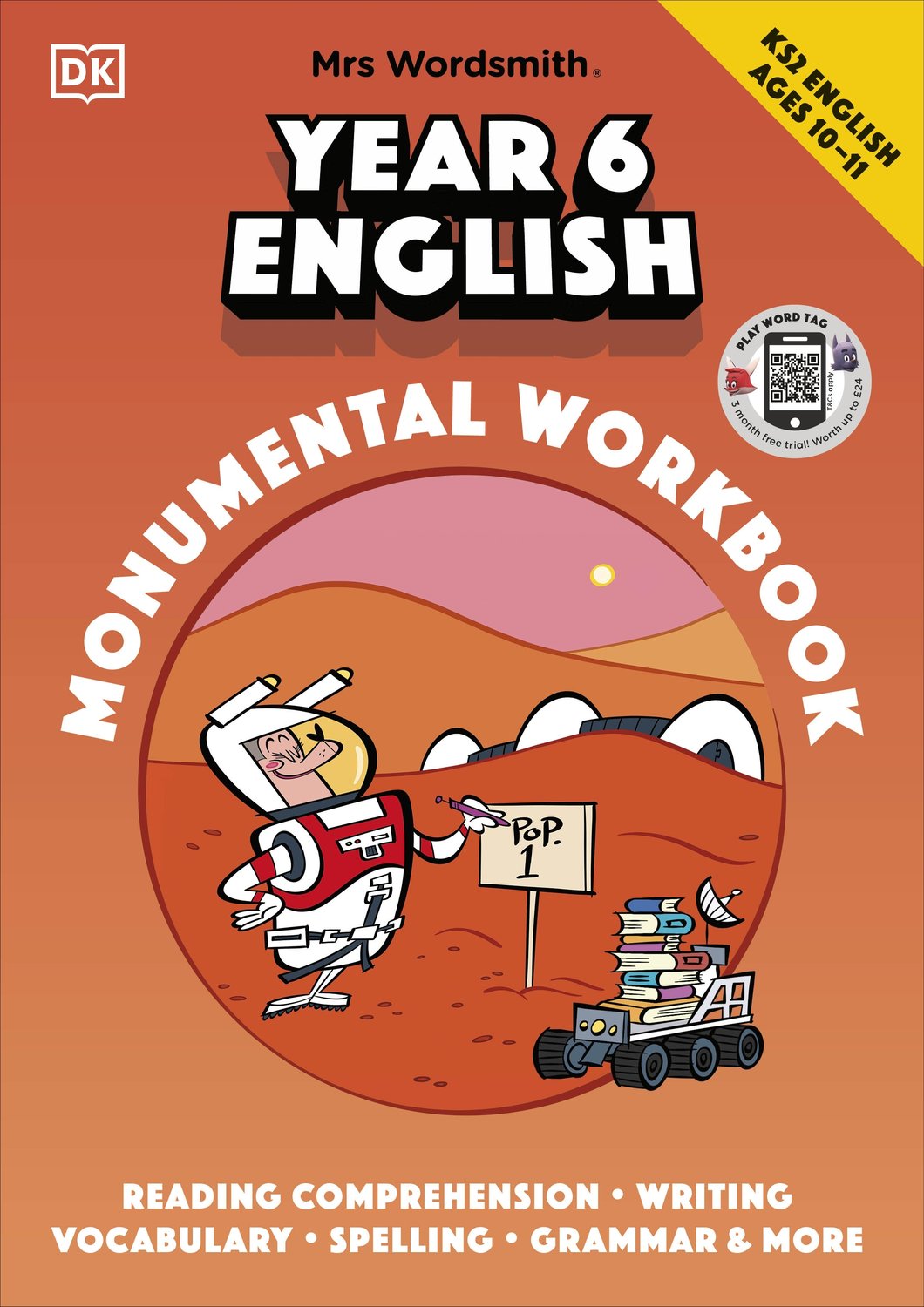 Mrs Wordsmith Year 6 English Monumental Workbook, Ages 10-11 (Key Stage 2)