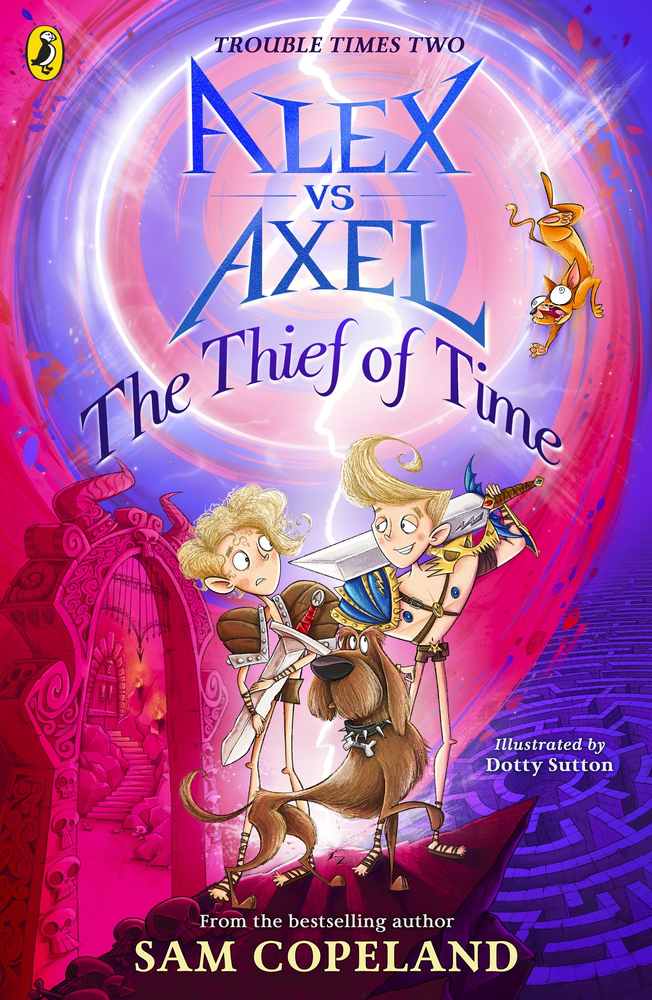 Alex vs Axel: The Thief of Time book cover