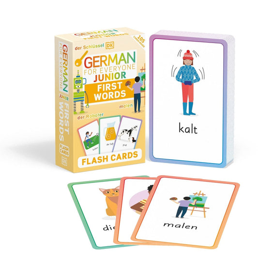 German for Everyone Junior First Words Flash Cards