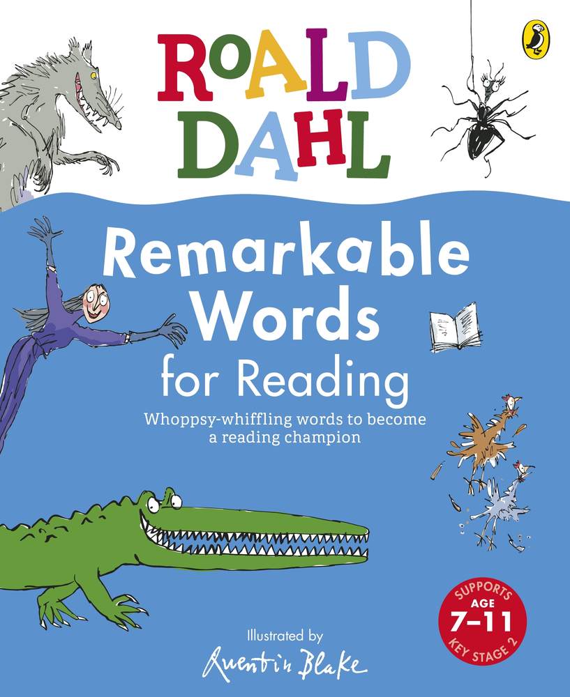 Roald Dahl Remarkable Words for Reading book cover