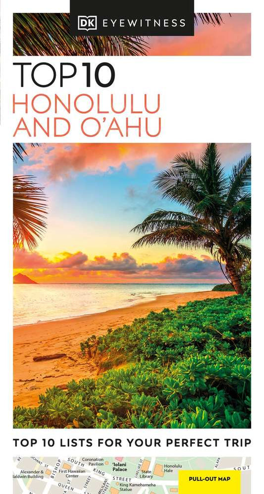 DK Top 10 Honolulu and O'ahu book cover