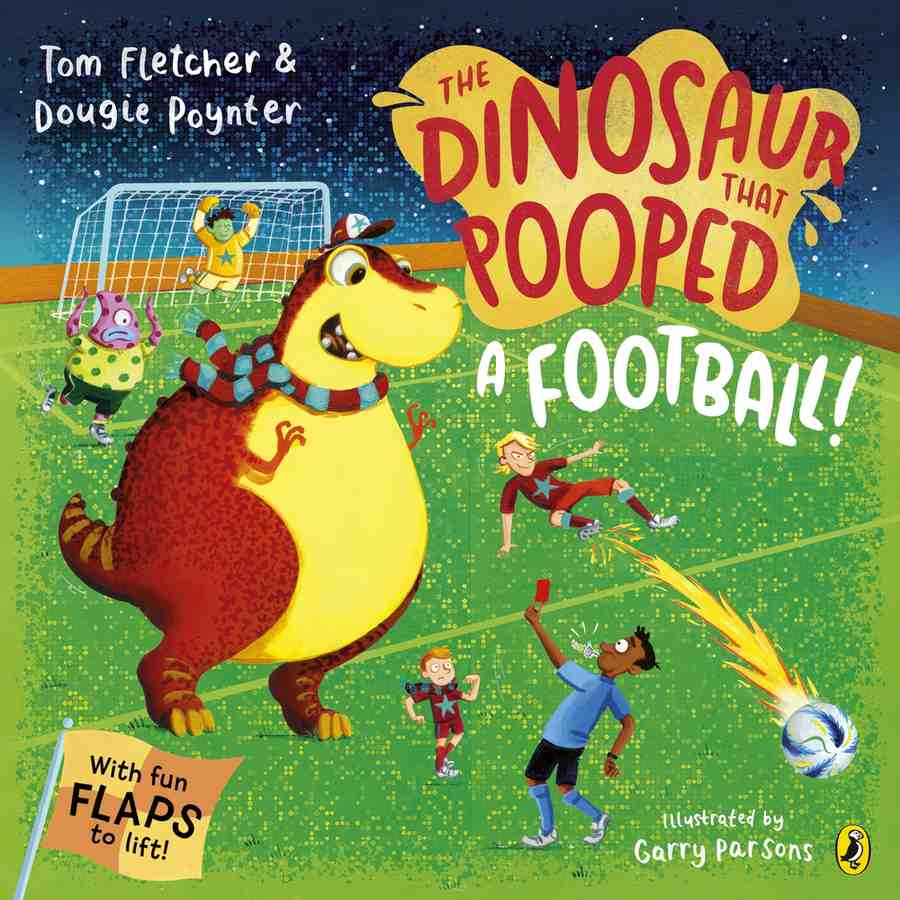 The Dinosaur that Pooped A Football book cover