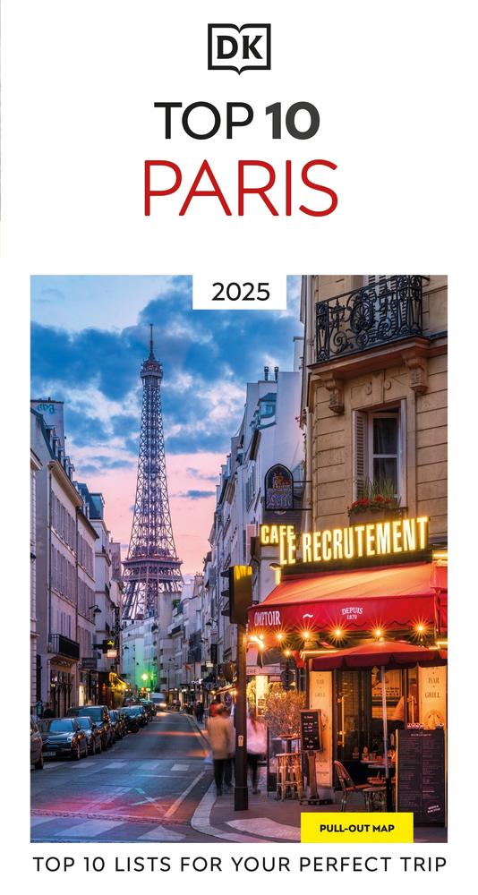 DK Top 10 Paris book cover