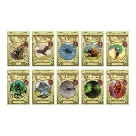Talisman Card Games 1-10 book cover