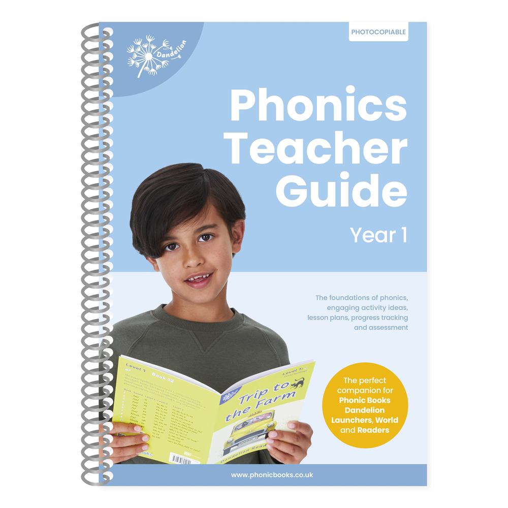 Phonics Teacher Guide Year 1 book cover