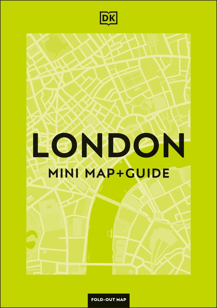 DK London Mini Map and Guide book cover