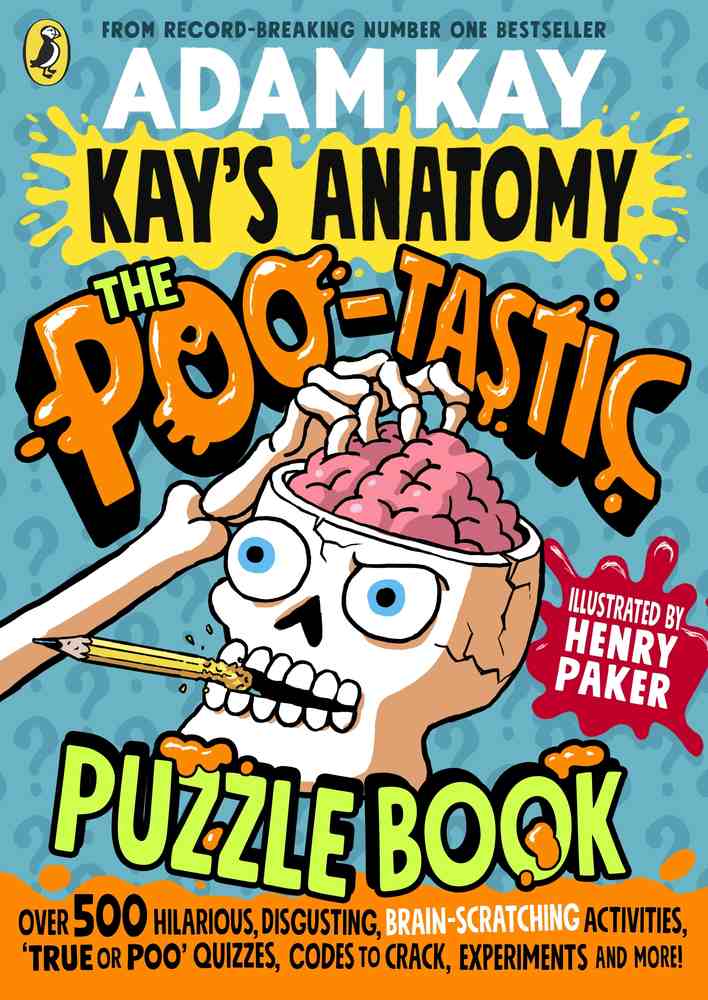 Kay's Anatomy: The Poo-tastic Puzzle Book book cover
