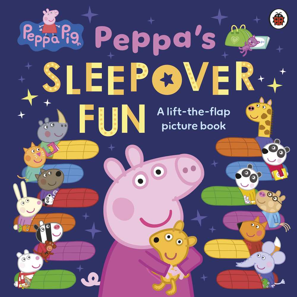 Peppa Pig: Peppa's Sleepover Fun book cover