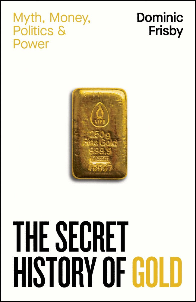 The Secret History of Gold book cover
