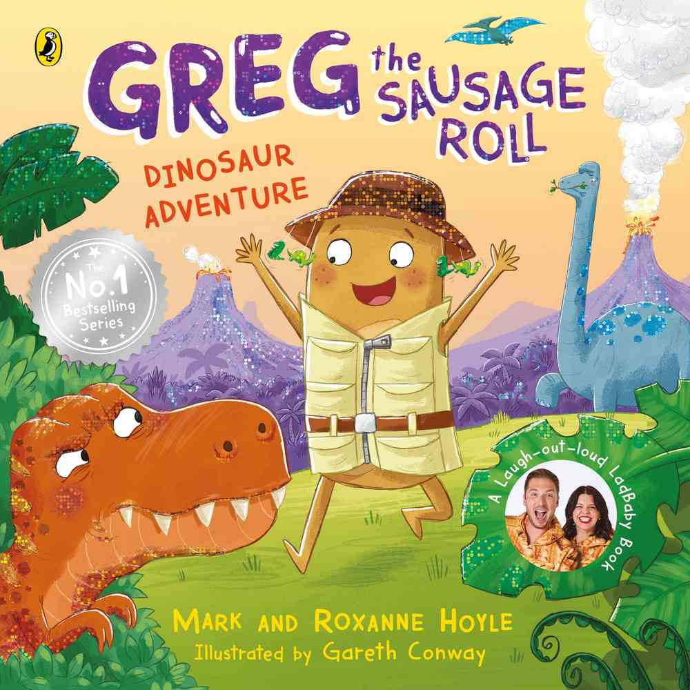 Greg the Sausage Roll: Dinosaur Adventure book cover