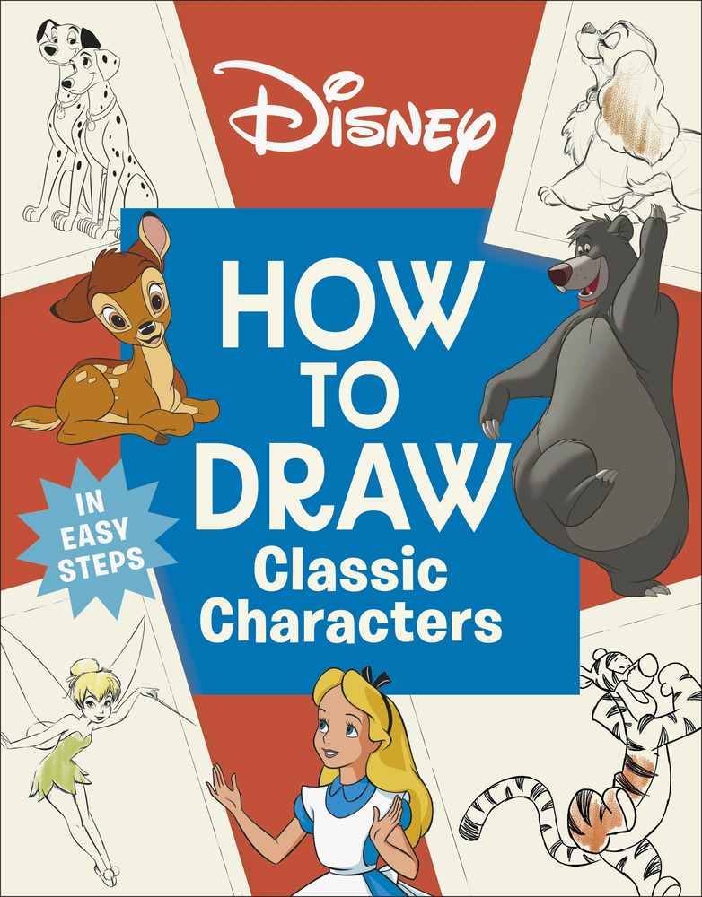 Disney How to Draw Classic Characters book cover