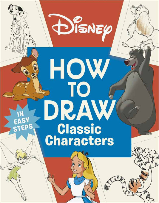 Disney How to Draw Classic Characters book cover