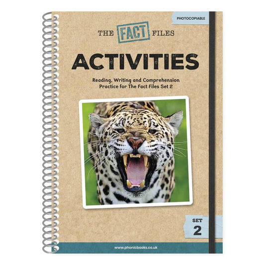 Phonic Books The Fact Files 2 Activities book cover