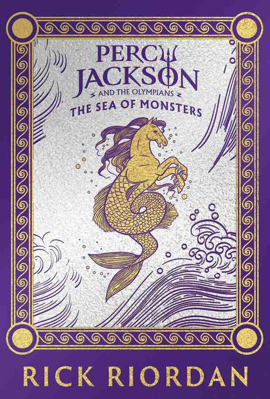 Percy Jackson and the Sea of Monsters (Book 2) book cover