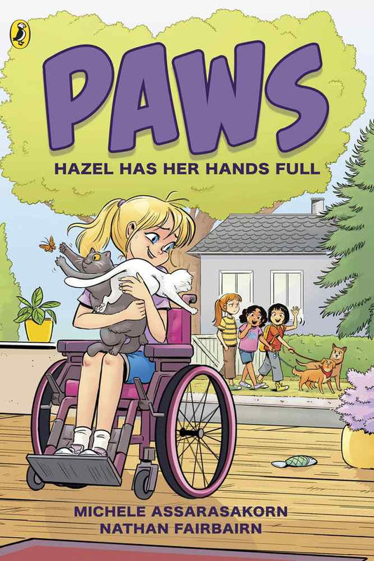 PAWS: Hazel Has Her Hands Full book cover