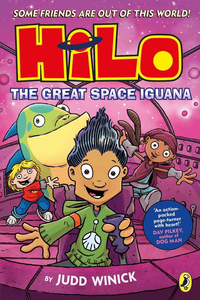 Hilo: The Great Space Iguana book cover