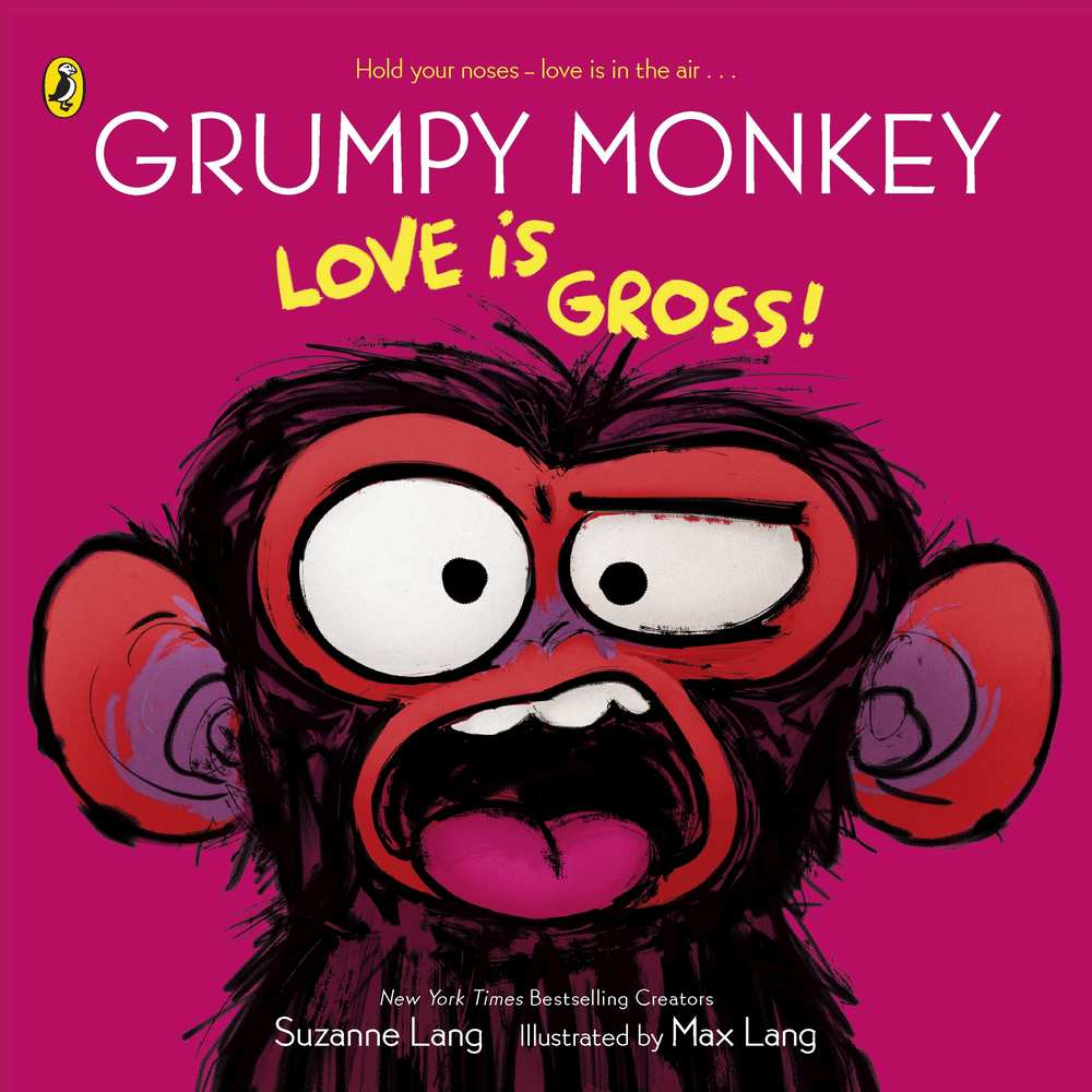 Grumpy Monkey Love is Gross book cover