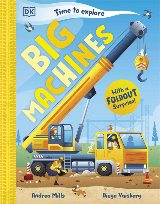 Time to Explore Big Machines book cover