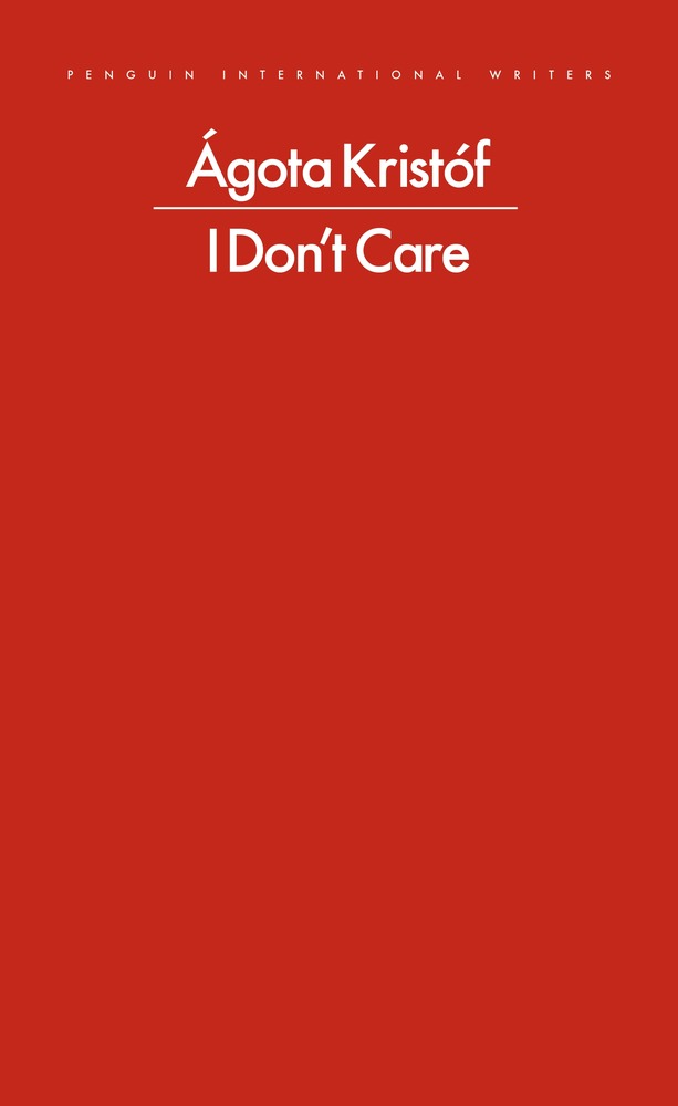 I Don't Care book cover
