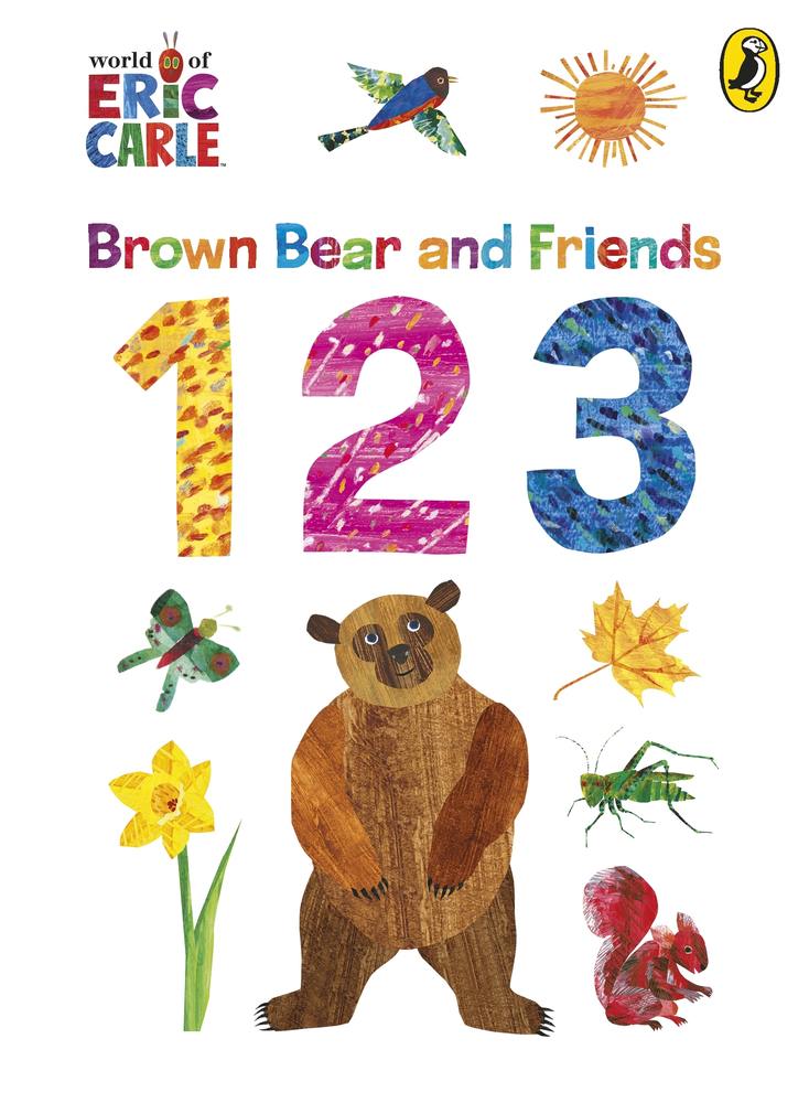 Brown Bear and Friends 123 book cover