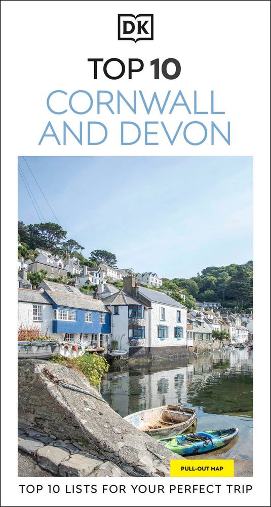 DK Top 10 Cornwall and Devon book cover
