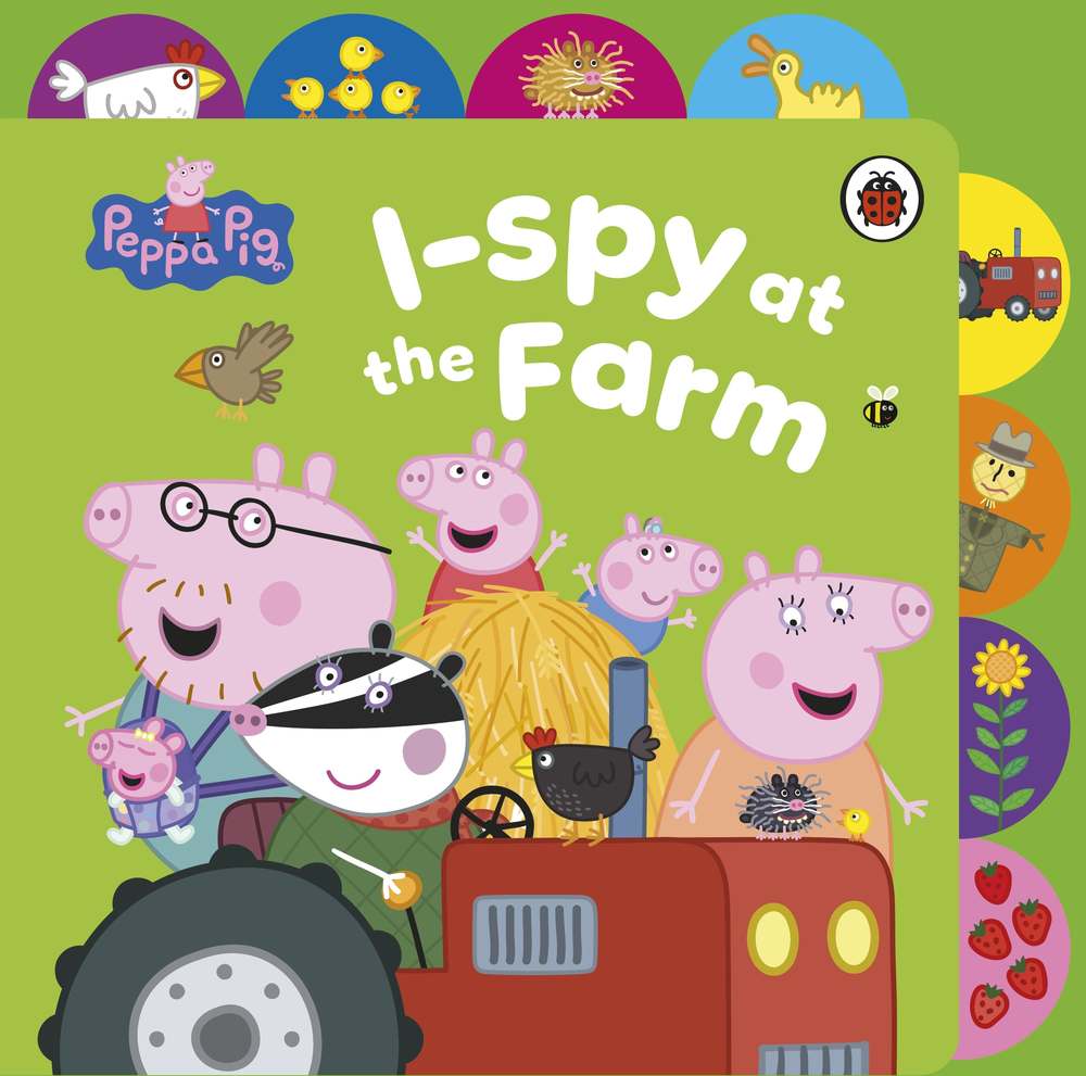 Peppa Pig: I Spy at the Farm book cover