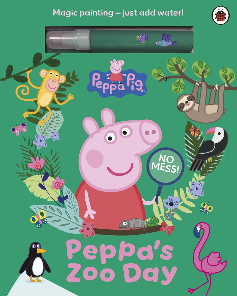 Peppa Pig: Peppa's Zoo Day book cover