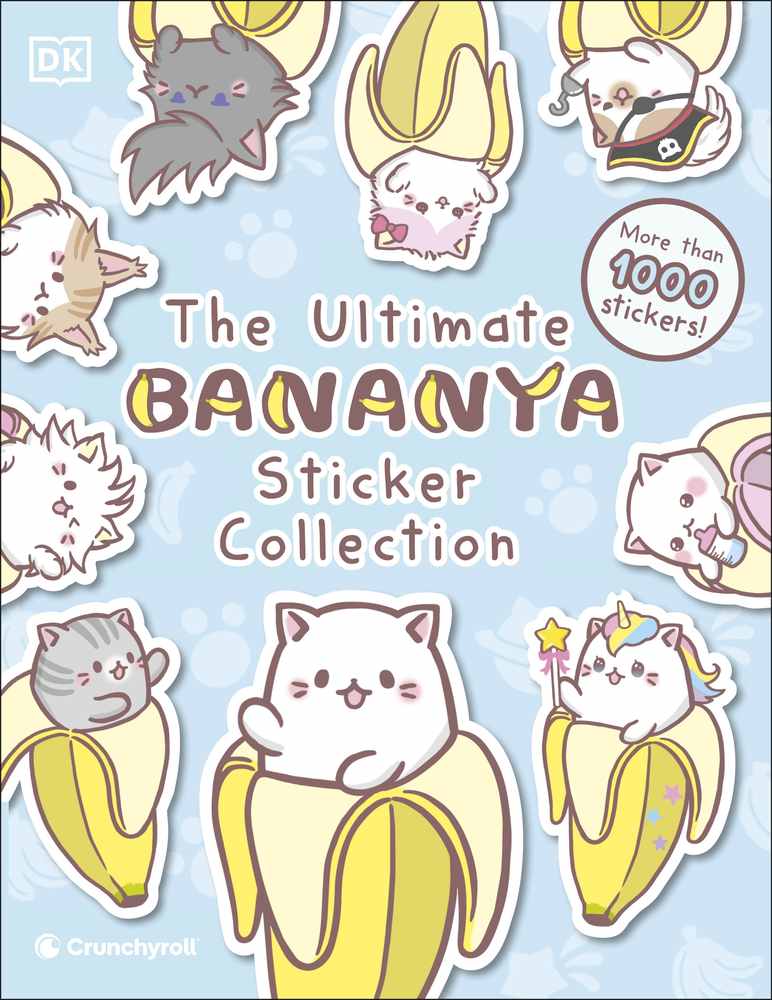 Bananya Ultimate Sticker Collection book cover