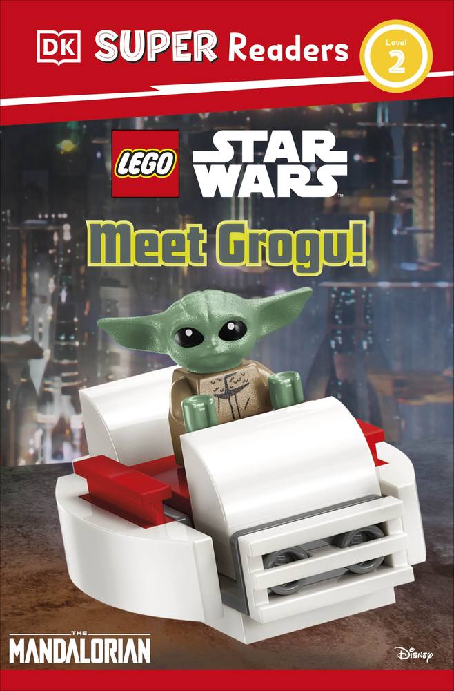 DK Super Readers Level 2 LEGO Star Wars: Meet Grogu! book cover