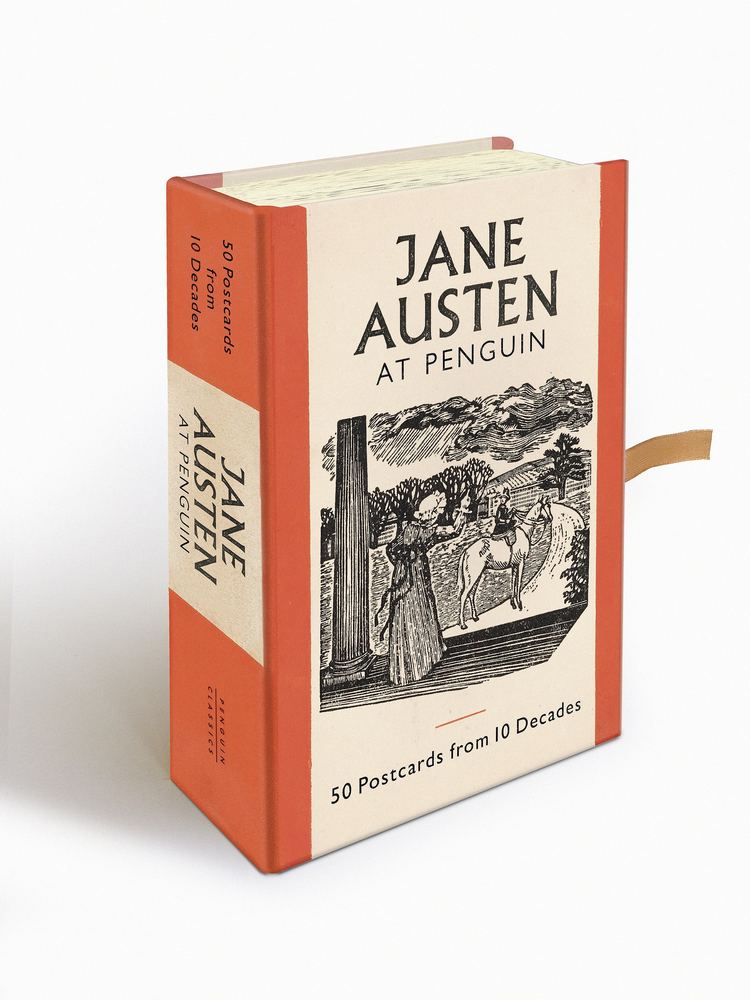 Jane Austen at Penguin book cover