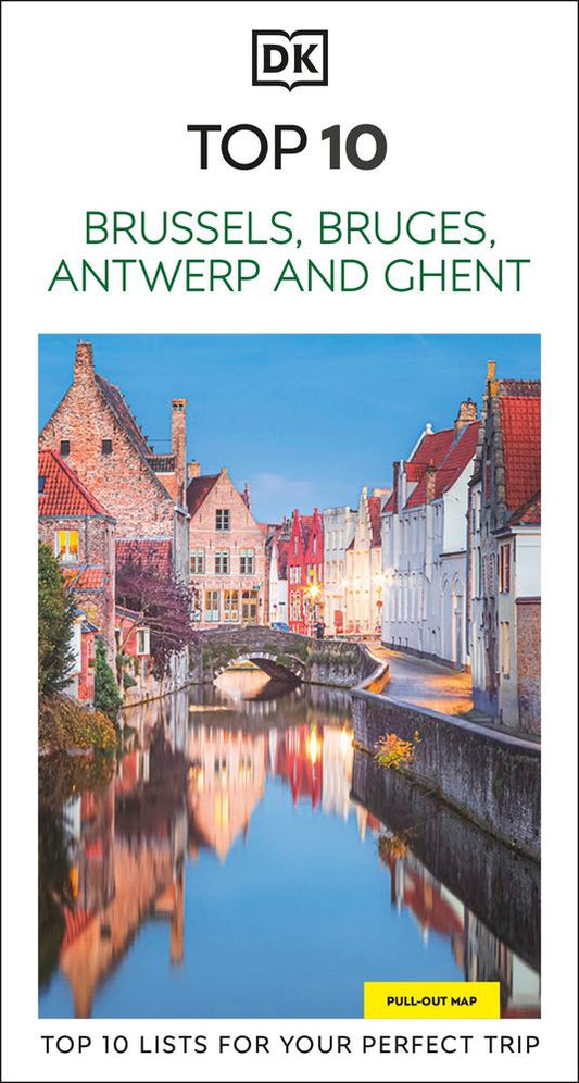 DK Top 10 Brussels, Bruges, Antwerp and Ghent book cover