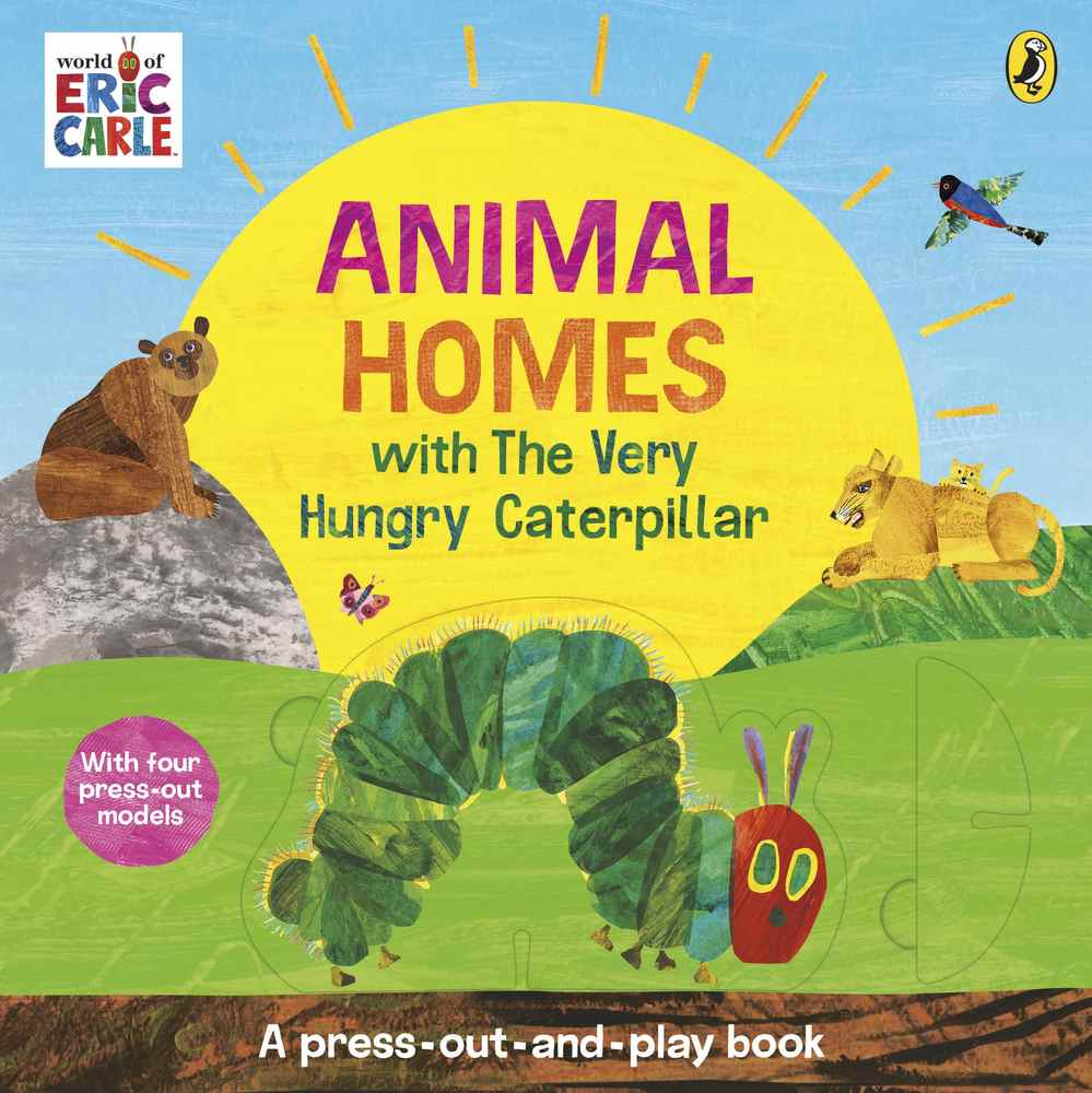 Animal Homes with The Very Hungry Caterpillar: A Press-Out-and-Play Book book cover