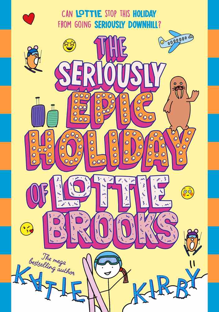 The Seriously Epic Holiday of Lottie Brooks book cover