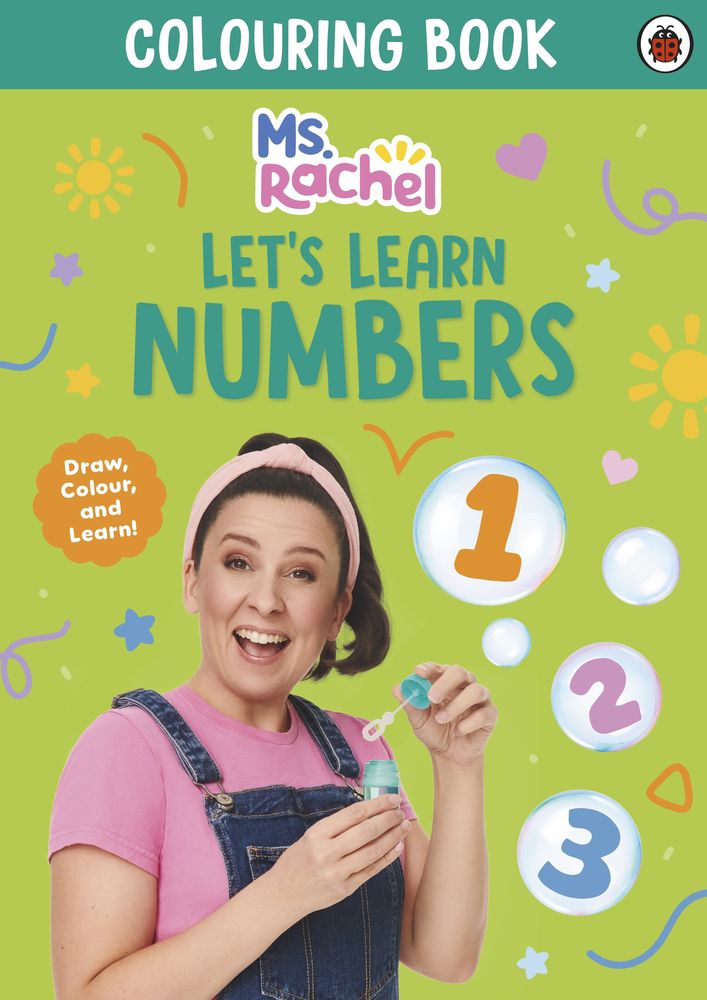 Ms Rachel: Let's Learn Numbers book cover