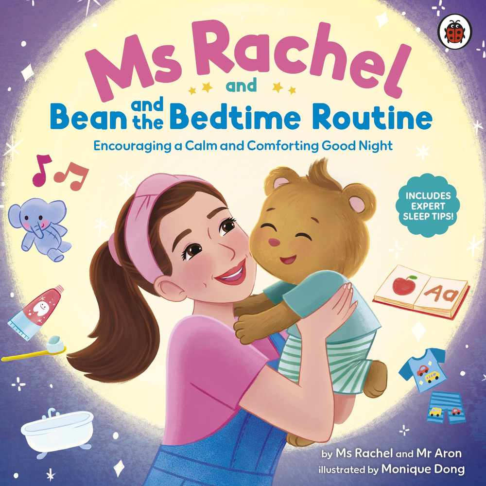 Ms Rachel and Bean and the Bedtime Routine book cover