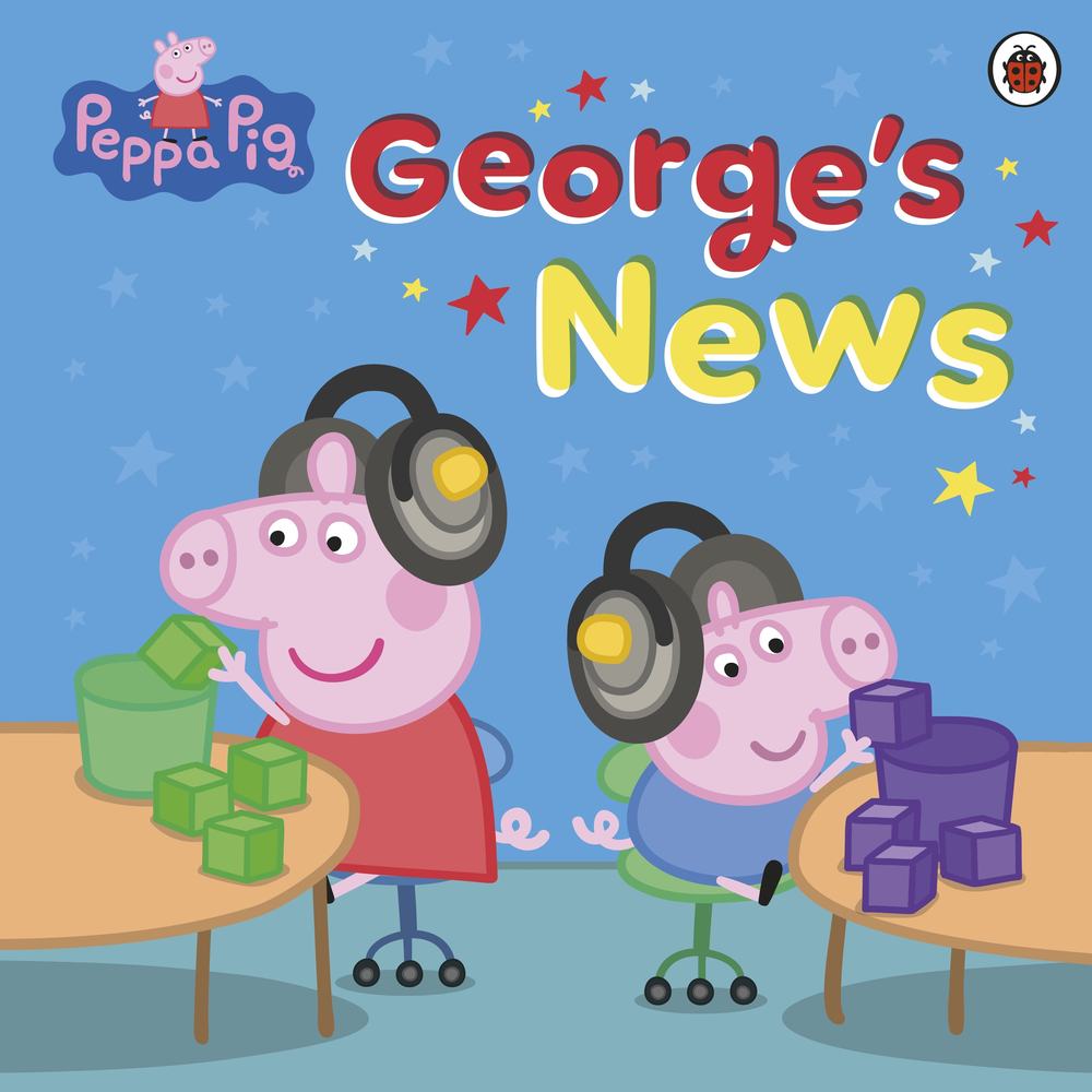 Peppa Pig: George's News book cover