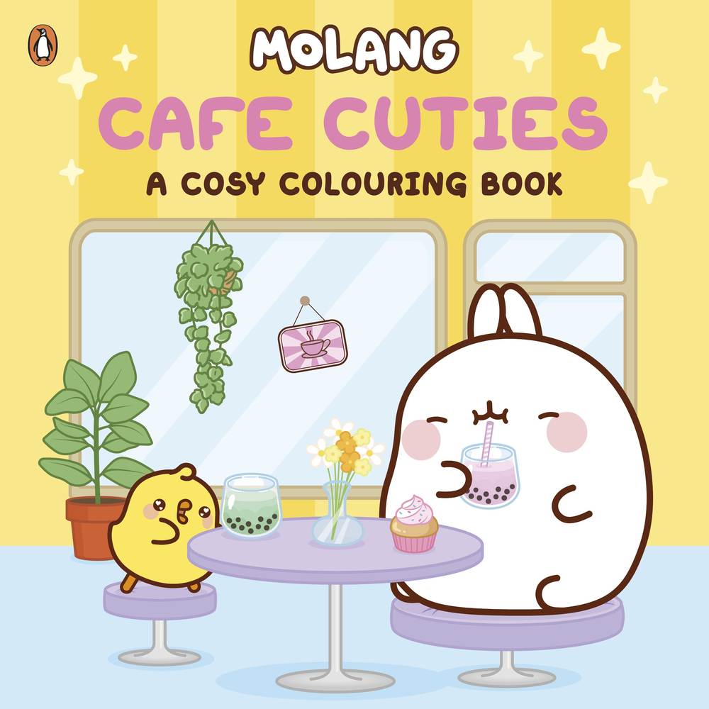 Molang: Cafe Cuties: A Cosy Colouring Book book cover