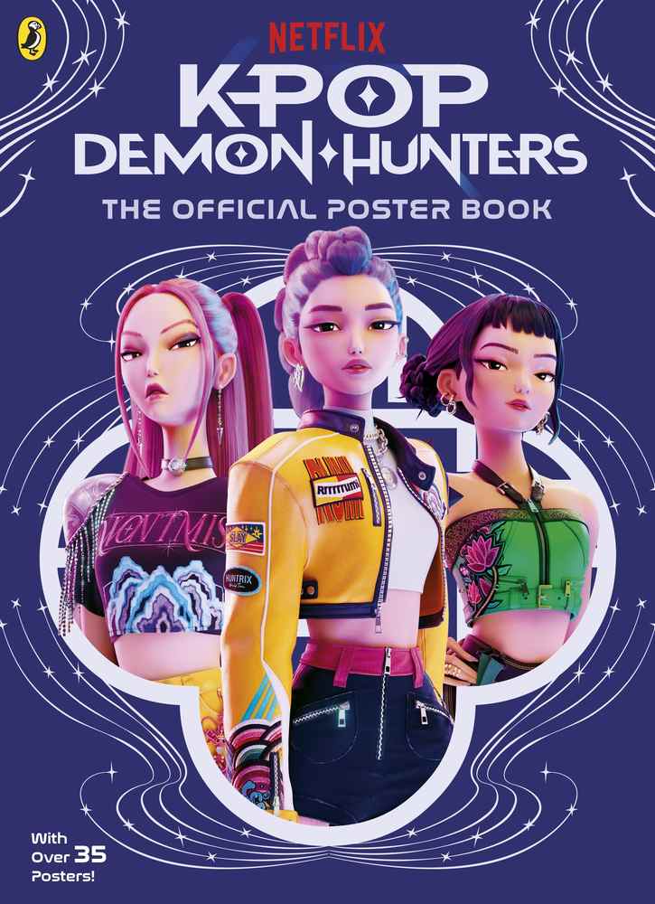KPop Demon Hunters: The Official Poster Book book cover
