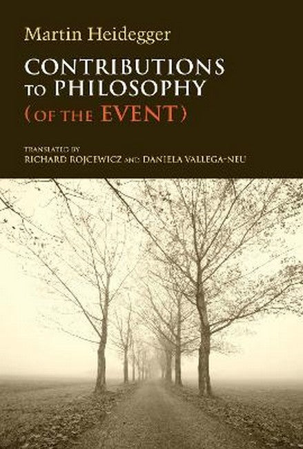 Contributions to Philosophy (of the Event) cover