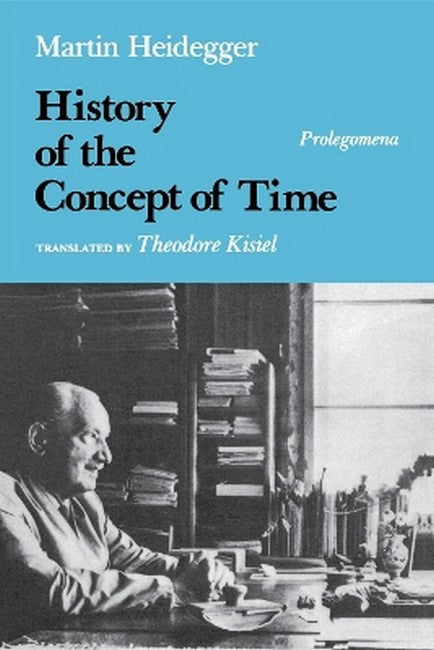 History of the Concept of Time cover