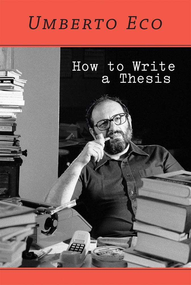 How to Write a Thesis book cover