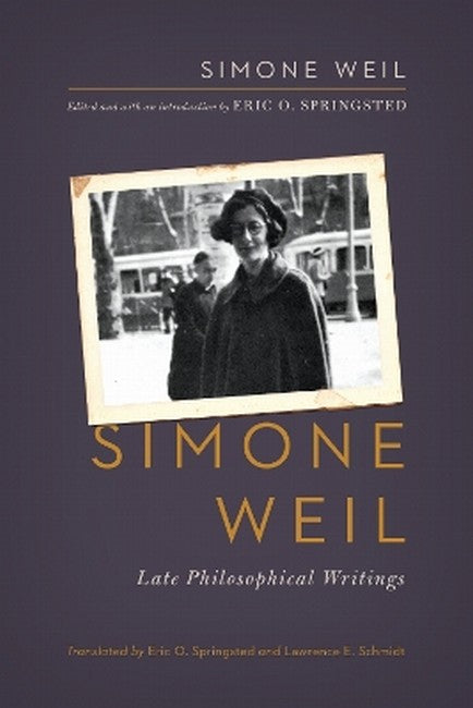Simone Weil cover