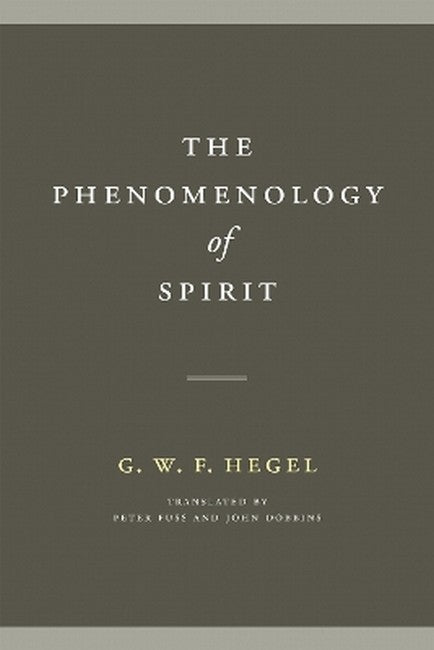 The Phenomenology of Spirit cover