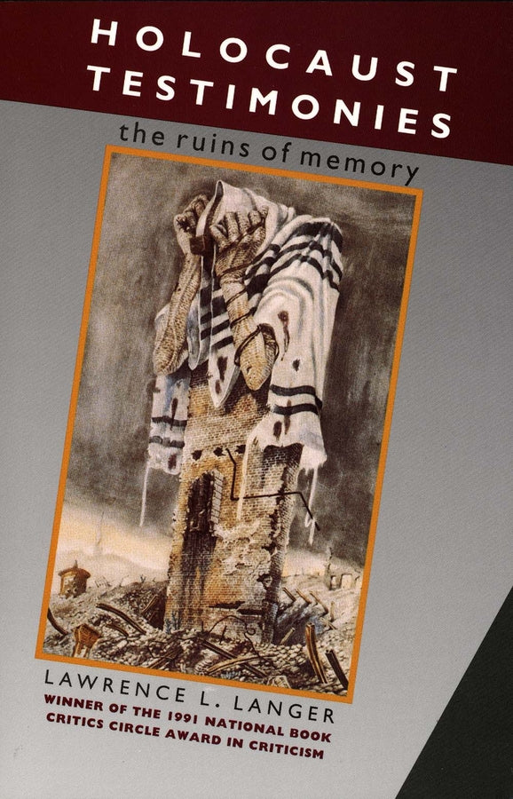 Holocaust Testimonies: The Ruins of Memory cover
