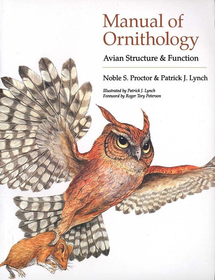 Manual of Ornithology: Avian Structure and Function cover