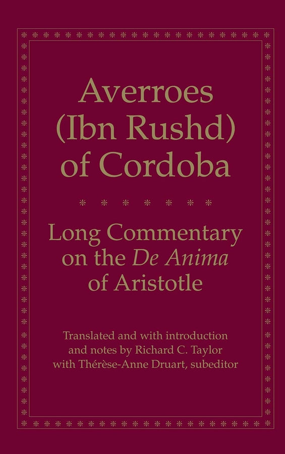 Yale Library of Medieval Philosophy Series cover